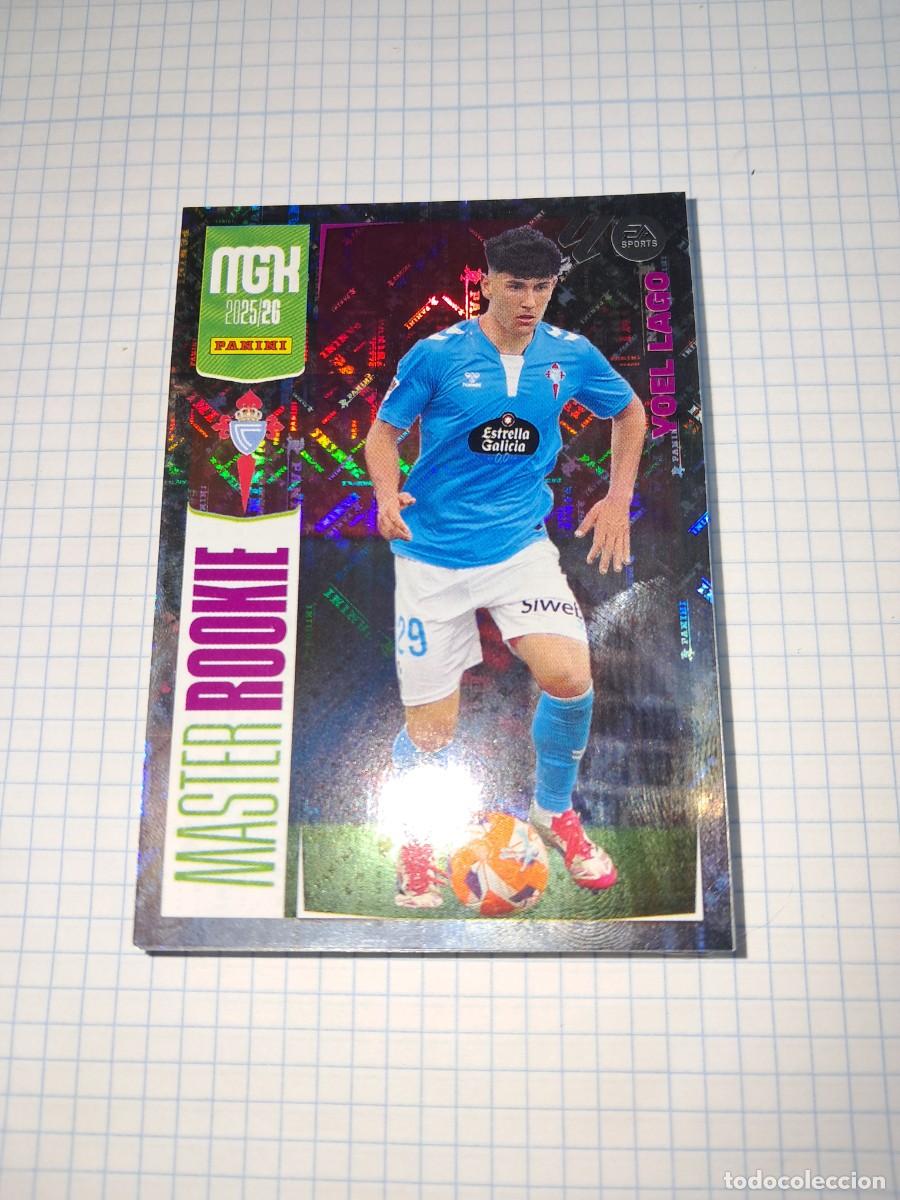 Fu&szlig;ball-Sticker: CARD MEGACRACKS TEMPORADA 25/26: MASTER ROOKIE YOEL LAGO, N&deg; 423