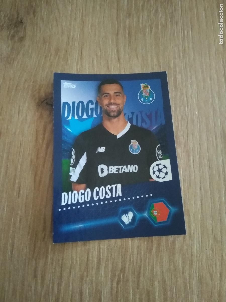 Cromos de F&uacute;tbol: 181 DIOGO COSTA PORTO CROMO FUTBOL UEFA CHAMPIONS LEAGUE 23-24 TOPPS 2023-2024