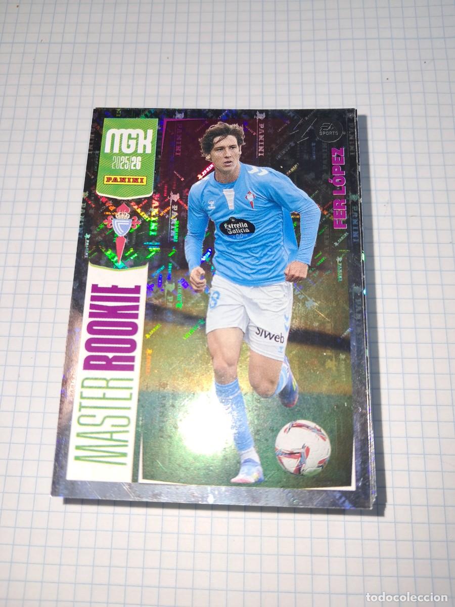 Figurine di Calcio: CARD MEGACRACKS TEMPORADA 25/26: MASTER ROOKIE FER LOPEZ, N&deg; 411
