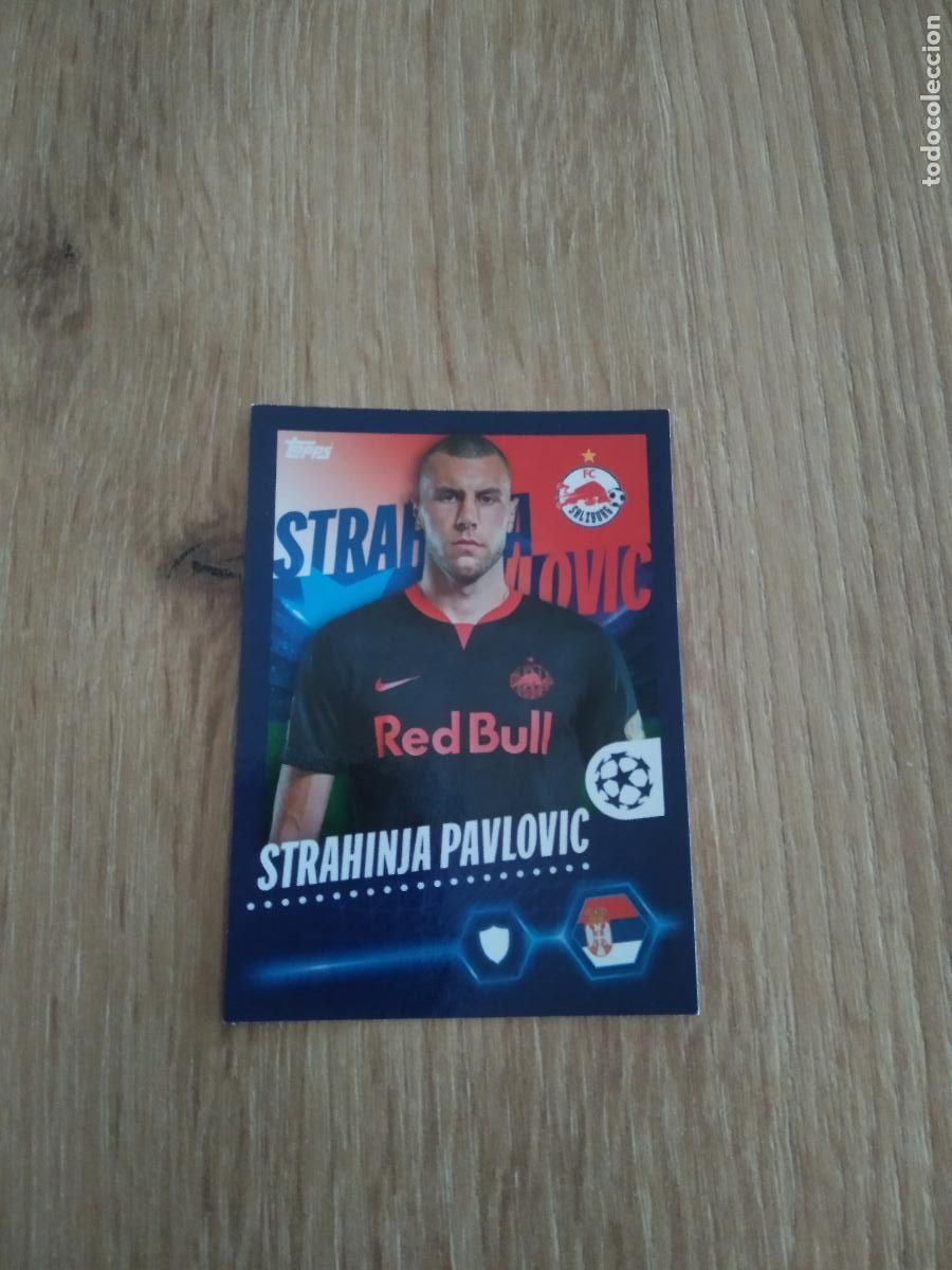Cromos de F&uacute;tbol: 202 PAVLOVIC SALZBURG CROMO FUTBOL UEFA CHAMPIONS LEAGUE 23-24 TOPPS 2023-2024