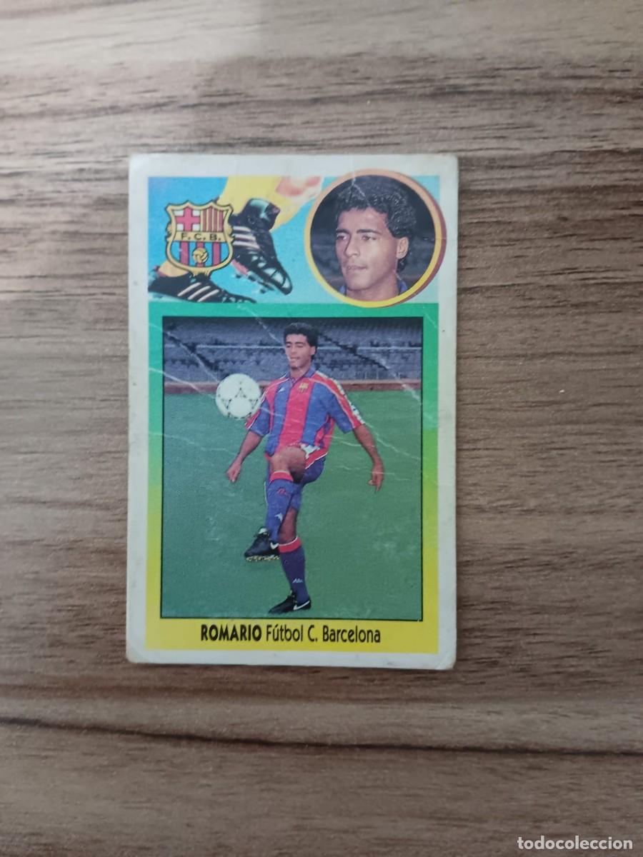 Cromos de F&uacute;tbol: Romario Coloca FC Barcelona Liga Este 93/94
