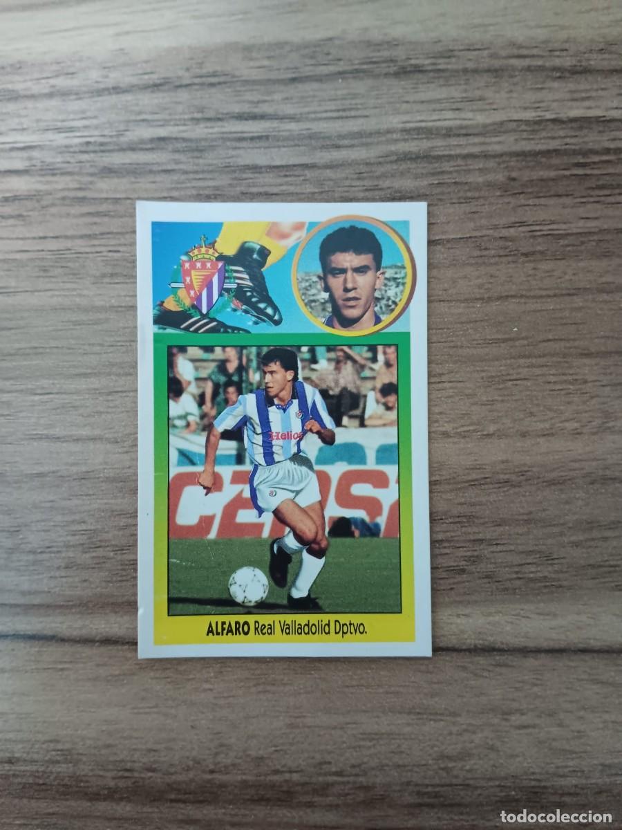 Cromos de Futebol: Alfaro Real Valladolid cromo coloca Liga 93/94 Este