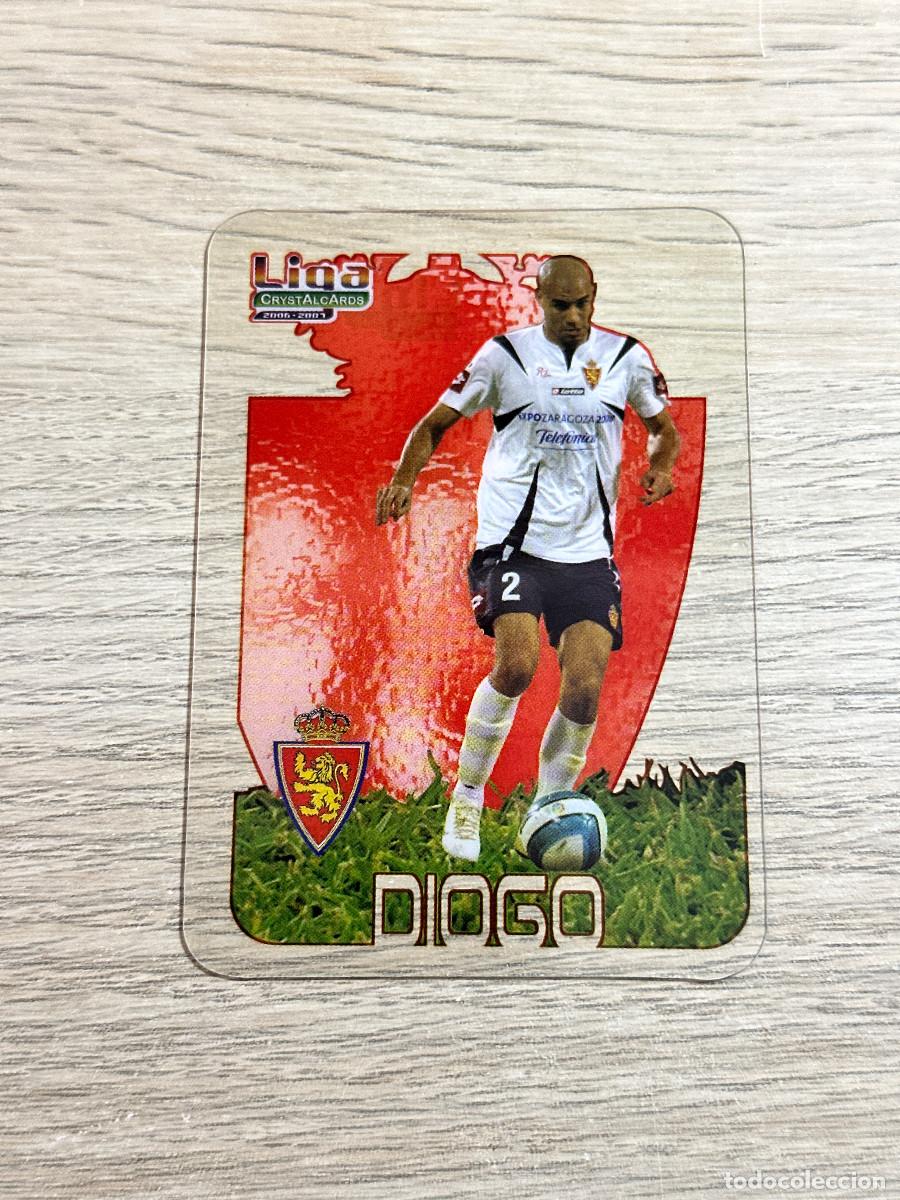 Cromos de F&uacute;tbol: DIOGO n&ordm; 188 ZARAGOZA CRYSTALCARDS LIGA 2006 2007 MUNDICROMO 06 07