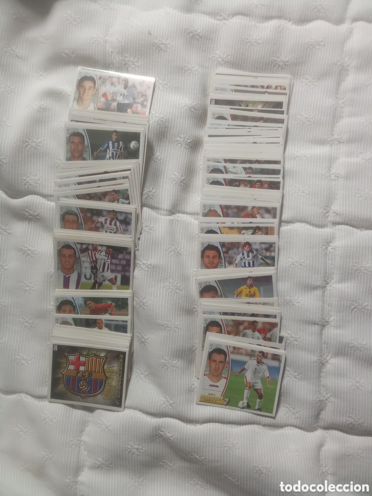 Cartes &agrave; collectionner de Football: Lote 240 cromos liga 2003/2004