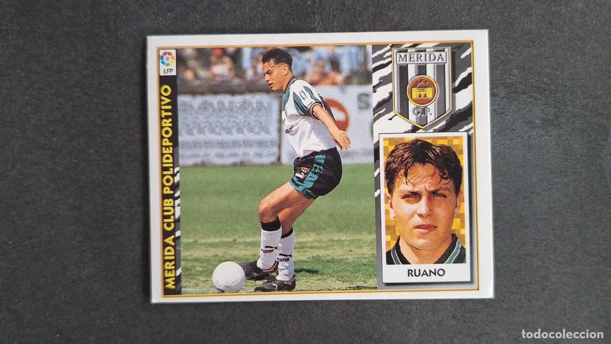 Figurine di Calcio: L3 RUANO MERIDA C. P. COLOCA LIGA ESTE 1997 1998 97 98 NUNCA PEGADO SIN PEGAR