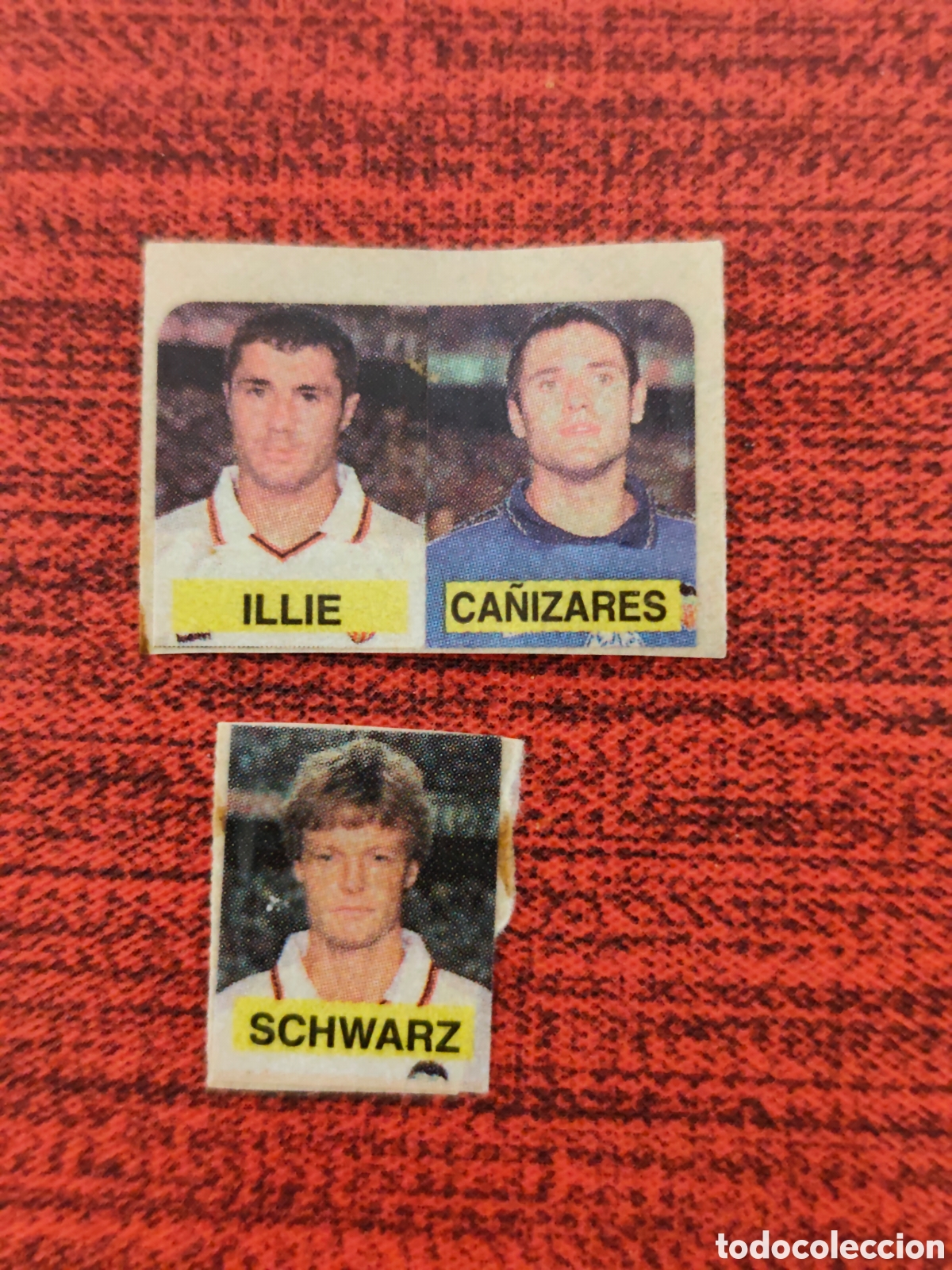 Cartes &agrave; collectionner de Football: 3 CROMOS VALENCIA CHICLE MINI &Aacute;LBUM LIGA DE LAS ESTRELLAS 1998 1999