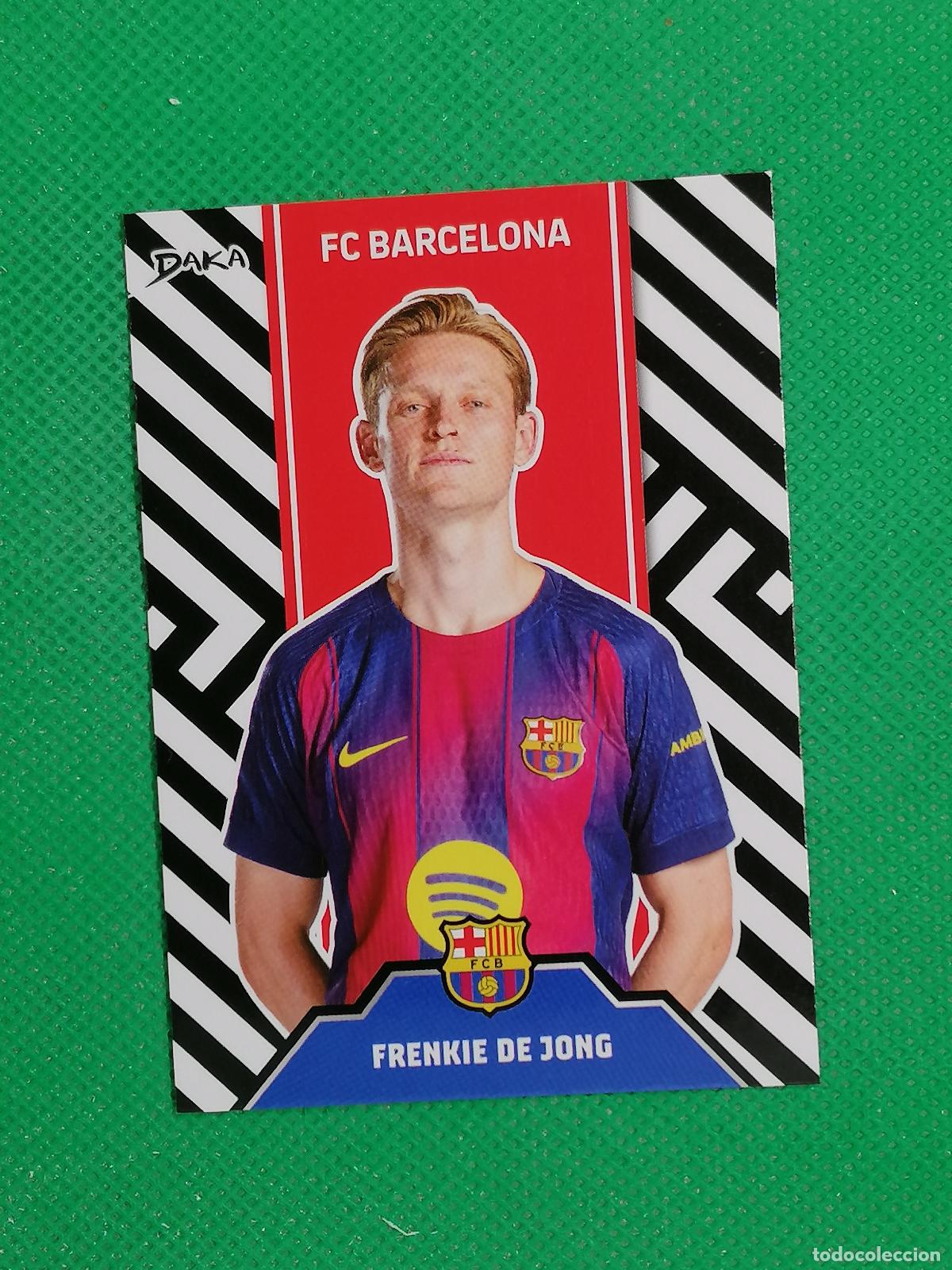 Fu&szlig;ball-Sticker: TP-10 FRENKIE DE JONG TOP KING ⚽ DAKA TOP AUDIENCE BARCELONA 2025 2026 25 26 ⚽