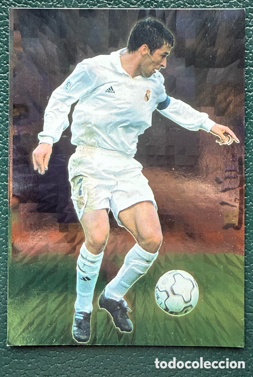 Fu&szlig;ball-Sticker: 541 RAUL REAL MADRID MVP FICHAS ALBUM MUNDICROMO 2002 2003 02 03