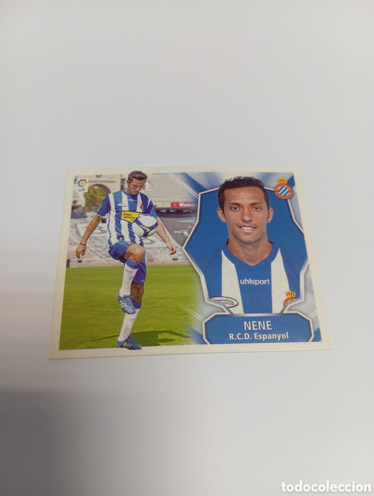 Cromos de F&uacute;tbol: Fichaje 53 NENE Liga Este 2008 2009 PANINI 08 09