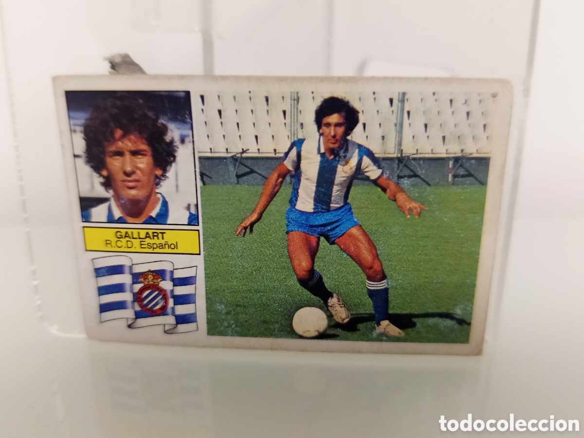 Fu&szlig;ball-Sticker: ❇️ CROMO ⚽ STICKER GALLART ESPA&Ntilde;OL &Uacute;LTIMOS FICHAJES UF 2 1982 1983 82 83 ESTE DESPEGADO ❇️