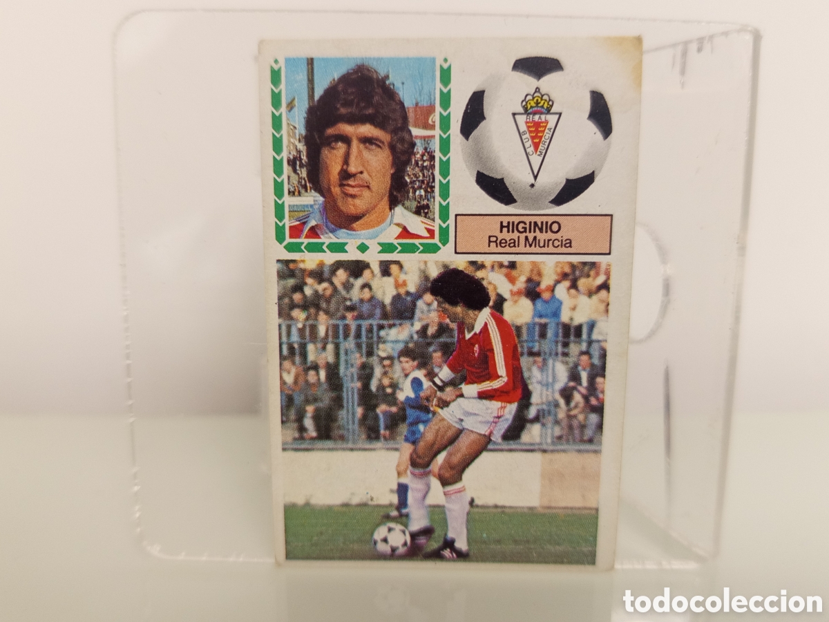 Fu&szlig;ball-Sticker: ❇️ CROMO ⚽ STICKER HIGINIO MURCIA 1983 1984 83 84 ESTE SIN PEGAR ❇️
