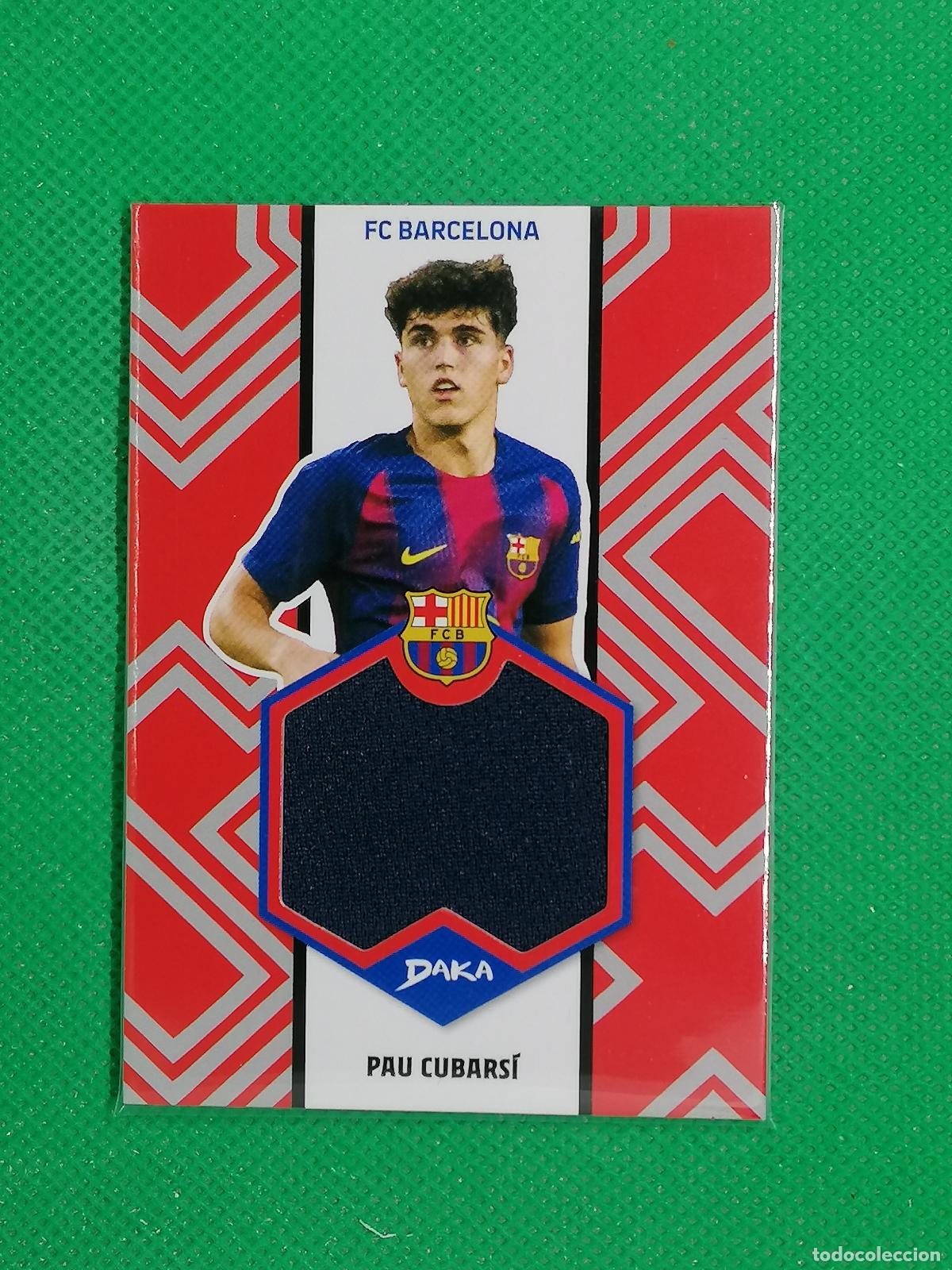 Cromos de f&uacute;tbol: JSY-9 PAU CUBARSI PARCHE JERSEY RELIQUIA CASE HIT ⚽ DAKA TOP AUDIENCE BARCELONA 2025 2026 25 26 ⚽
