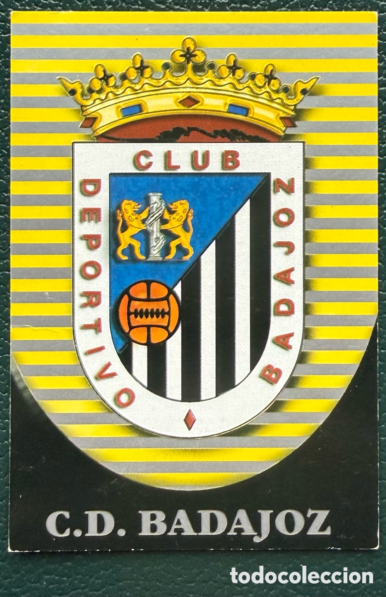 Cromos de F&uacute;tbol: 565 ESCUDO CD BADAJOZ FICHAS ALBUM MUNDICROMO 2002 2003 02 03