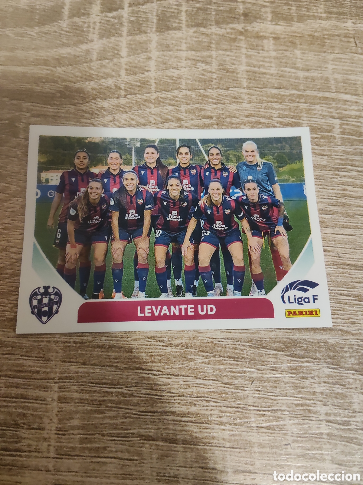 Cromos de F&uacute;tbol: Panini liga femenina 2023 2024 23 24 163 alineaci&oacute;n Levante