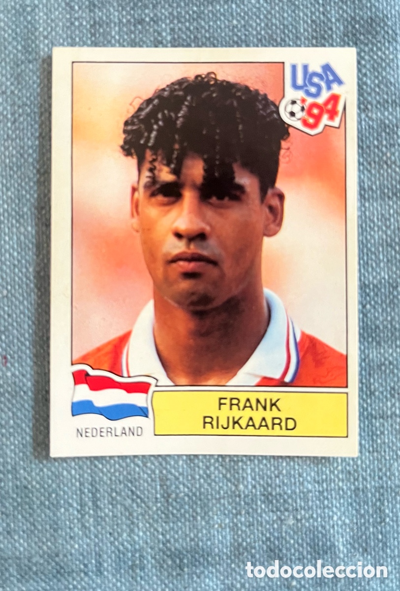 Cartes &agrave; collectionner de Football: FRANK RIJKAARD HOLANDA 422 MUNDIAL USA 1994 PANINI NUNCA PEGADO SIN PEGAR (VER DETALLE)