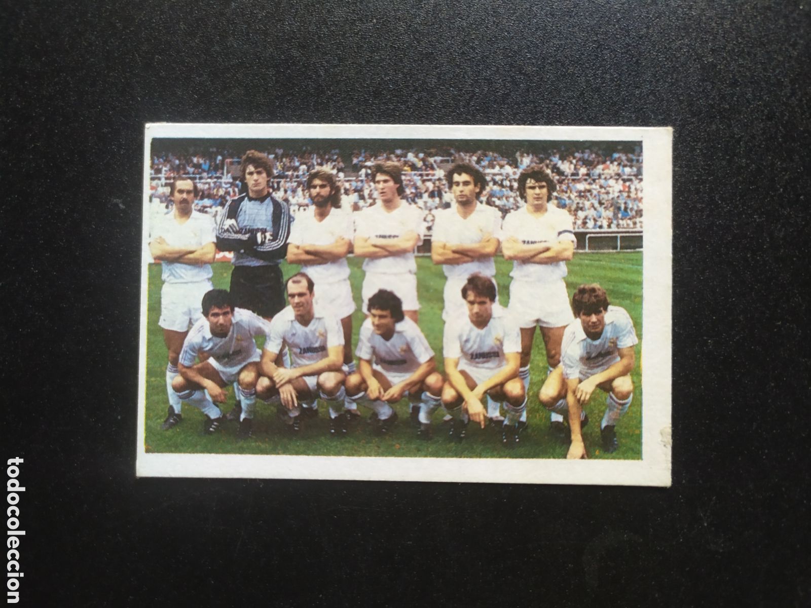 Cromos de F&uacute;tbol: Futbol Liga 1983 1984 83 84 cromos cano alineaci&oacute;n Real Madrid sin pegar