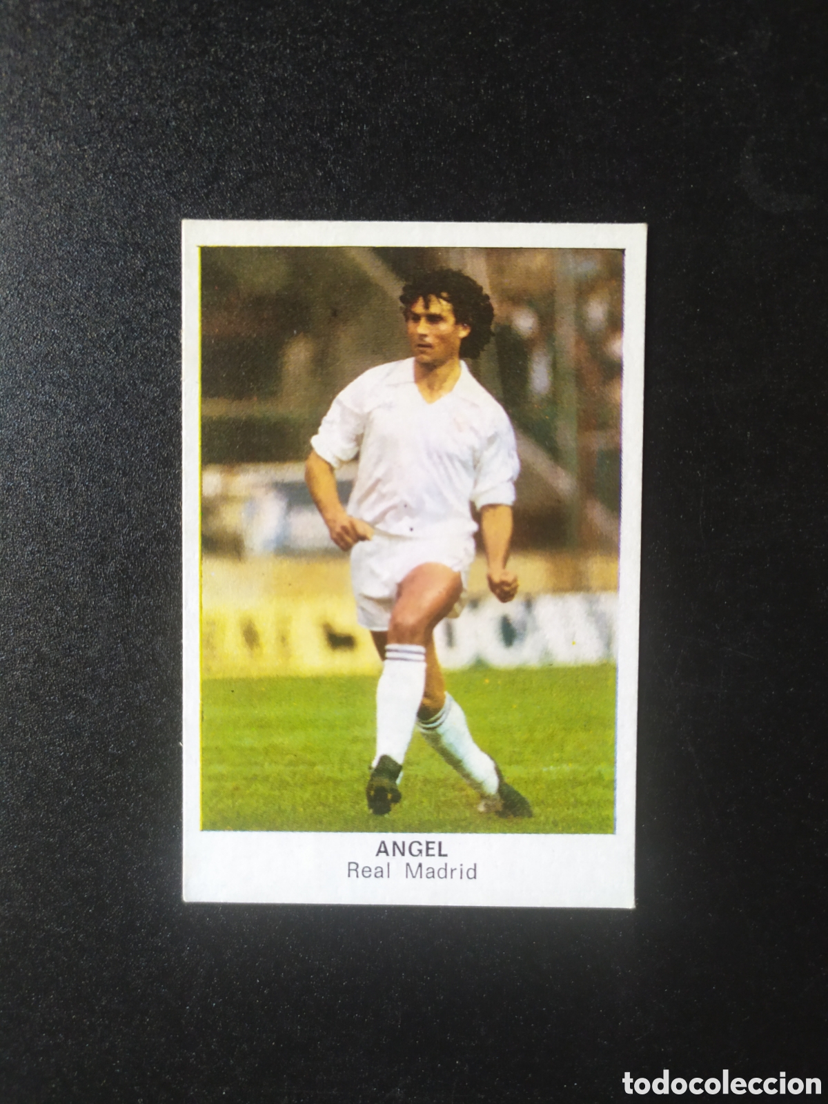 Fu&szlig;ball-Sticker: Futbol Liga 1983 1984 83 84 cromos cano Angel Real Madrid sin pegar