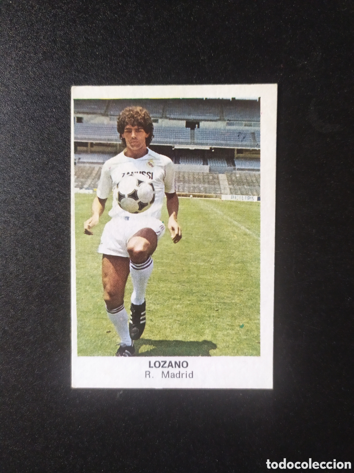 Cromos de F&uacute;tbol: Futbol Liga 1983 1984 83 84 cromos cano Lozano fichaje 1 Real Madrid sin pegar