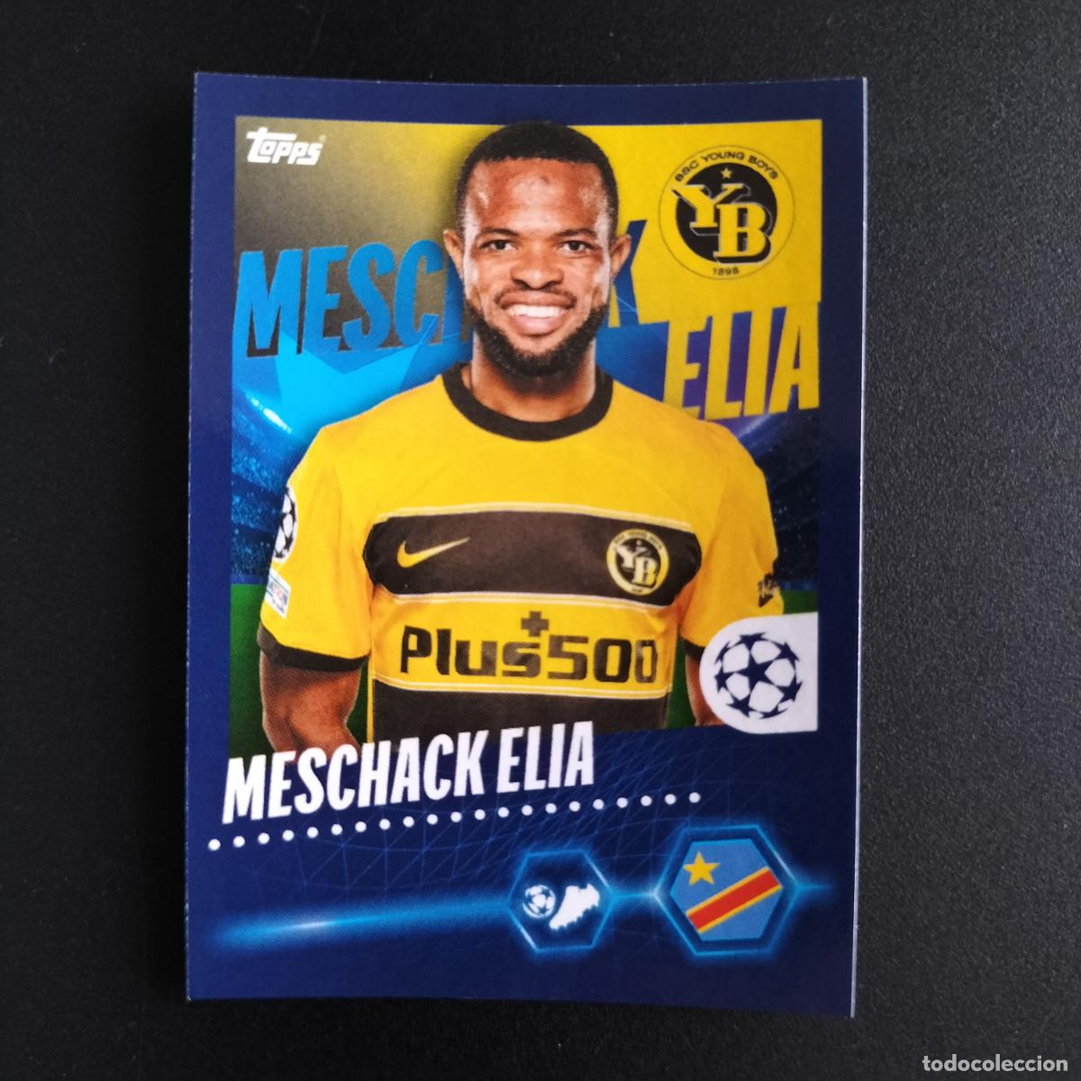 Cromos de Futebol: 537 MESCHACK ELIA BSC YOUNG BOYS STICKERS UEFA CHAMPIONS LEAGUE TOPPS 2023 2024 23 24