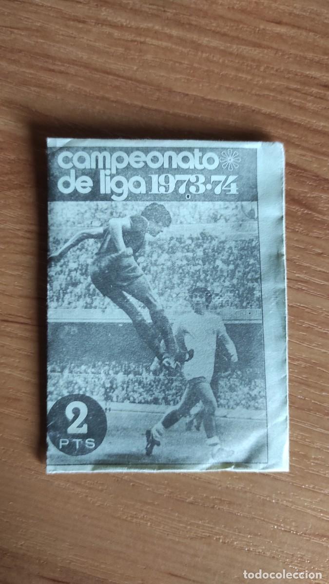Cromos de F&uacute;tbol: Sobre sin abrir campeonato 73 74 1973 1974 FHER Disgra