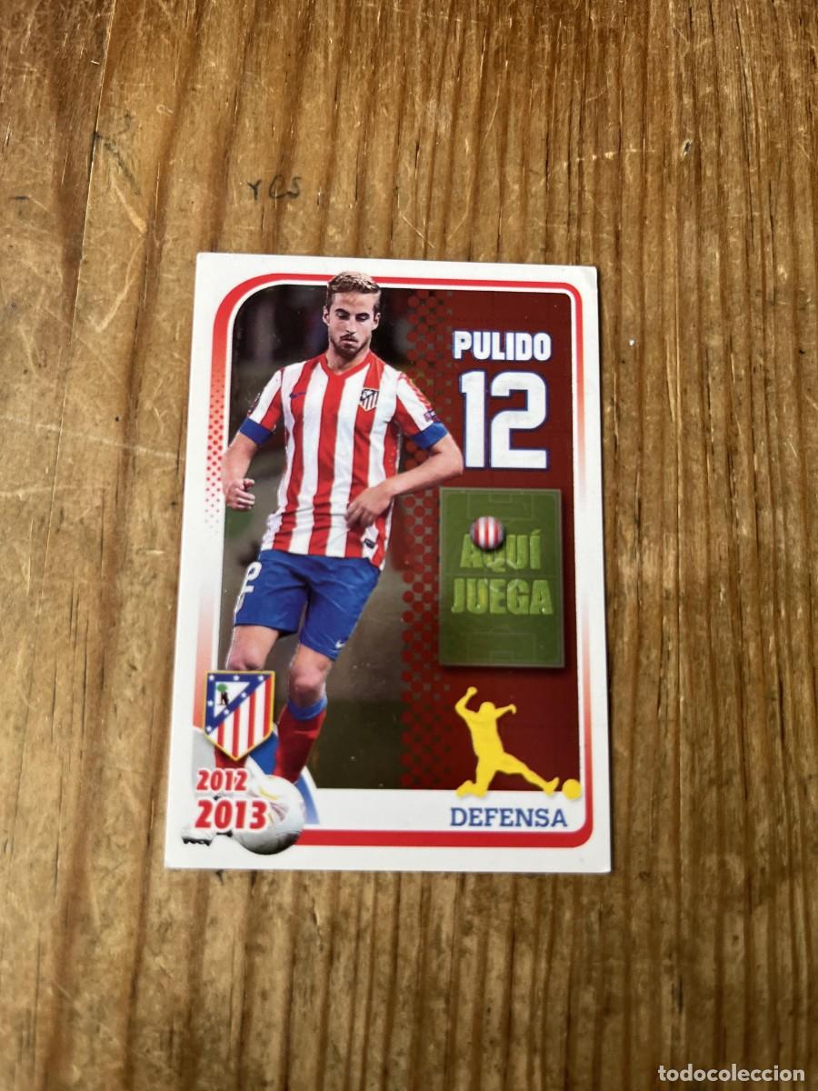 Cromos de F&uacute;tbol: CROMO SIN PEGAR NUNCA PEGADO COLECCION OFICIAL ATLETICO MADRID 2012 2013 PULIDO # 79
