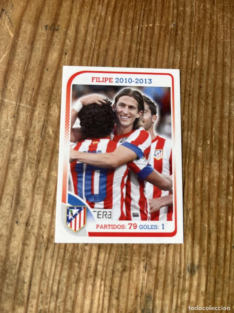 Cromos de F&uacute;tbol: CROMO SIN PEGAR NUNCA PEGADO COLECCION OFICIAL ATLETICO MADRID 2012 2013 FILIPE LUIS # 83