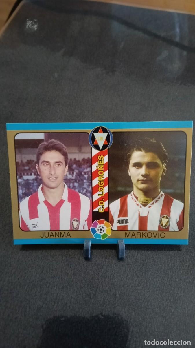Figurine di Calcio: Fichas Liga 94 95 1994 1995 Mundicromo Futbol Total Juanma Markovic 144 Logro&ntilde;es
