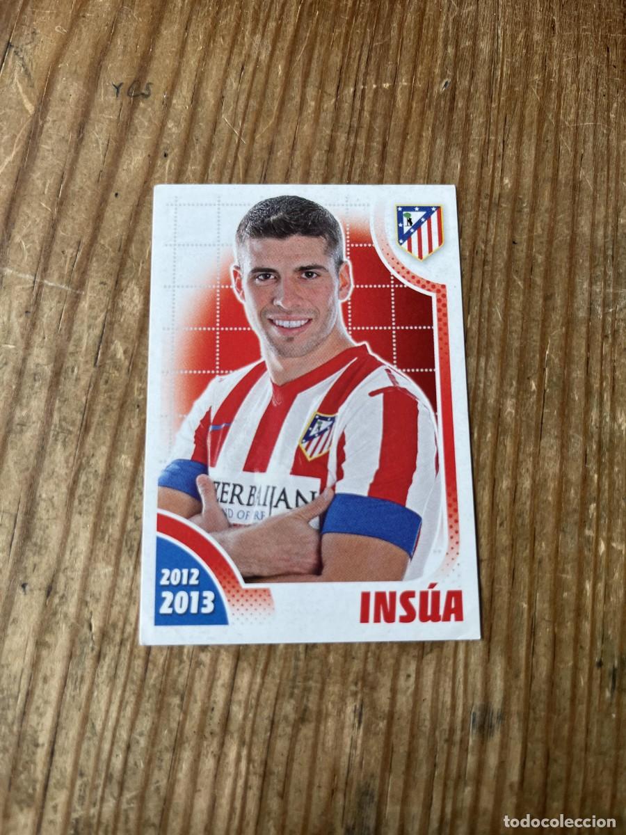Cromos de F&uacute;tbol: CROMO SIN PEGAR NUNCA PEGADO COLECCION OFICIAL ATLETICO MADRID 2012 2013 INSUA # 87