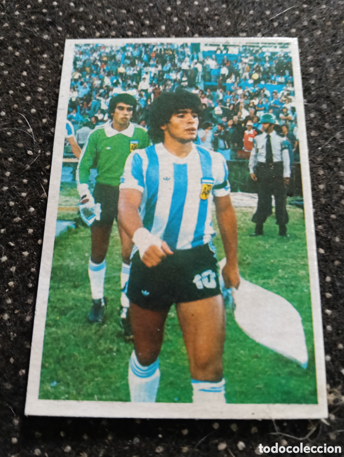 Cromos de F&uacute;tbol: N&deg; 7 Album MARADONA 1984-85 sus Driblins y sus Goles, Mis Equipos