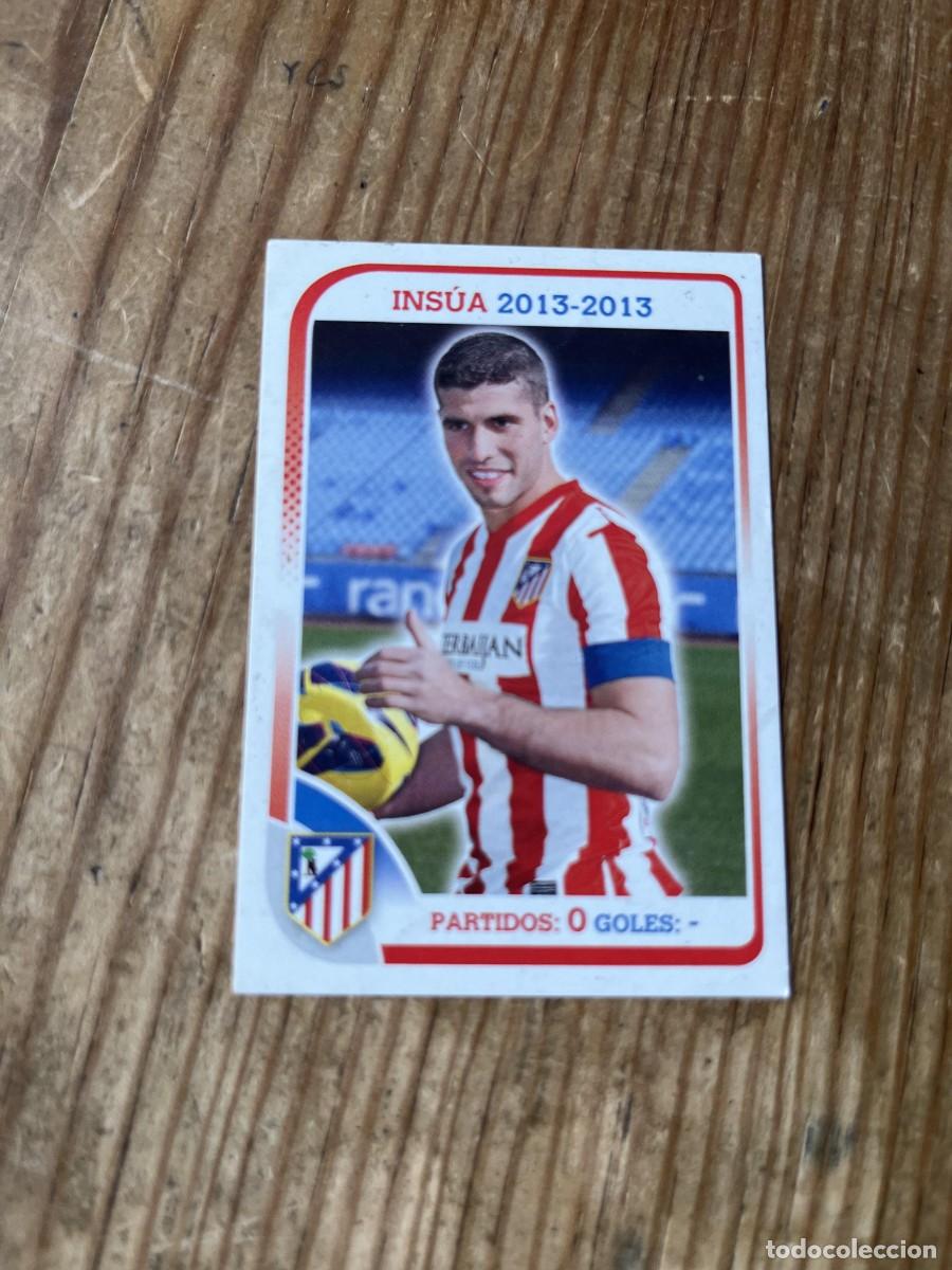 Cromos de F&uacute;tbol: CROMO SIN PEGAR NUNCA PEGADO COLECCION OFICIAL ATLETICO MADRID 2012 2013 INSUA # 90