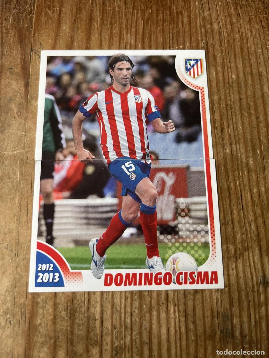 Cromos de F&uacute;tbol: CROMO SIN PEGAR NUNCA PEGADO COLECCION OFICIAL ATLETICO MADRID 2012 2013 DOMINGO CISMA # 96 97