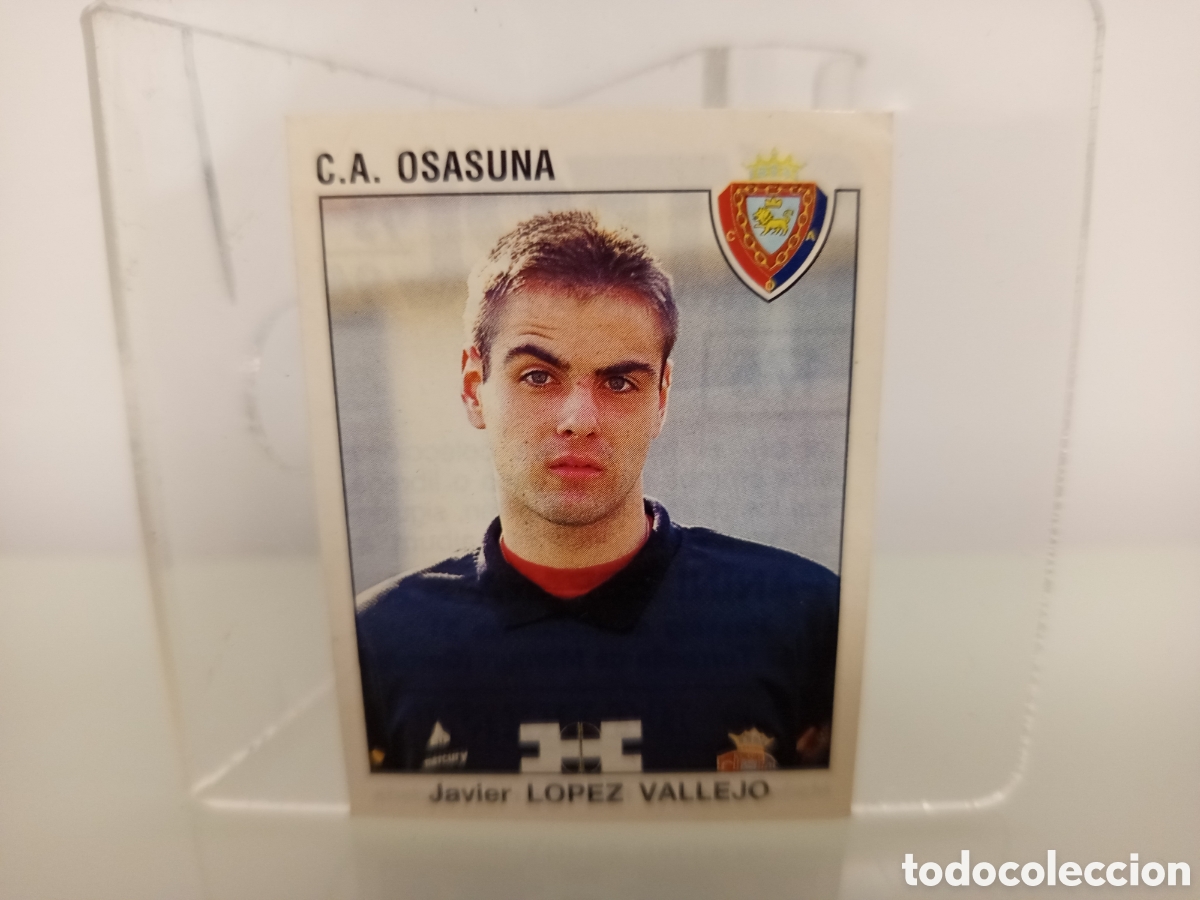 Fu&szlig;ball-Sticker: ❇️ CROMO STICKER ⚽ L&Oacute;PEZ VALLEJO OSASUNA ESTRELLAS DE LA LIGA 93 94 1993 1994 PANINI SIN PEGAR ❇️