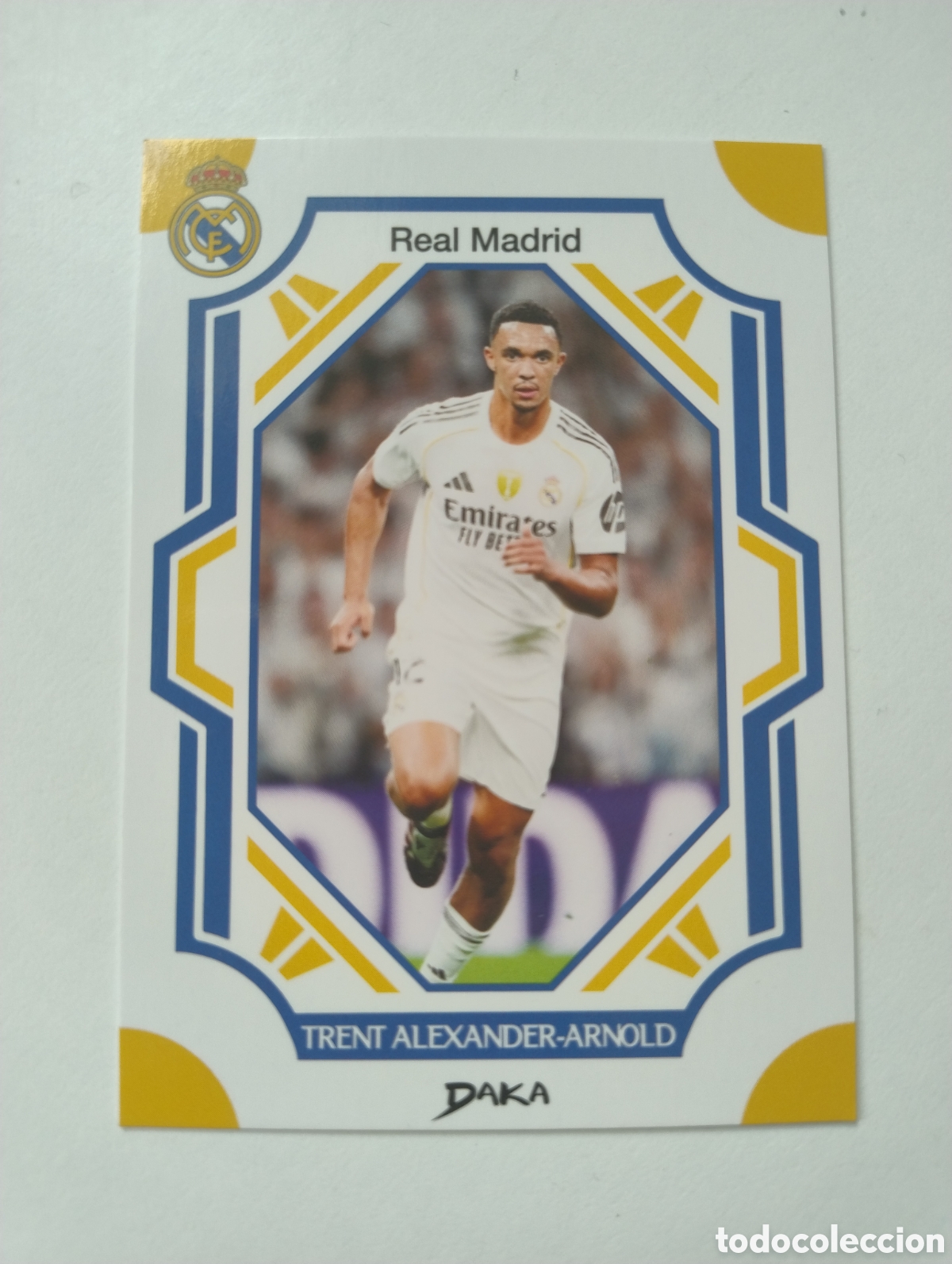 Cromos de F&uacute;tbol: 18 B - Arnold - Real Madrid - Daka 2025 - 2026