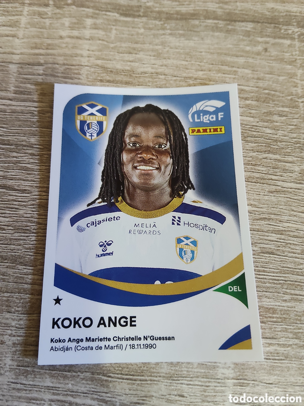 Figurine di Calcio: Panini liga F 2024 2025 24 25 98 Koko Ange Costa Adeje Tenerife
