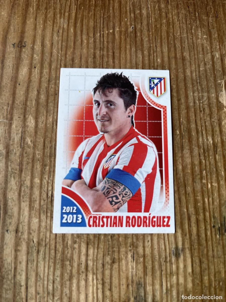 Cromos de F&uacute;tbol: CROMO SIN PEGAR NUNCA PEGADO COLECCION OFICIAL ATLETICO MADRID 2012 2013 CRISTIAN RODRIGUEZ # 134