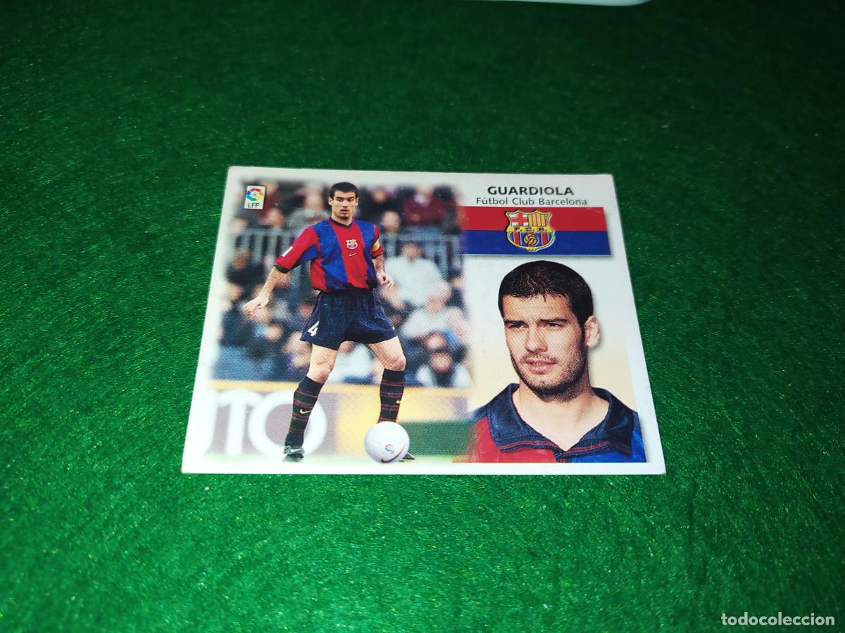 Football Stickers: liga este 1999 2000 99 00 sin pegar guardiola fc barcelona