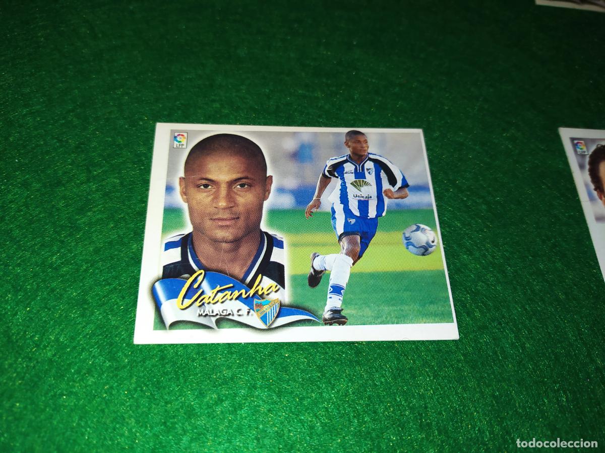 Football Stickers: liga este 2000 2001 00 01 baja catanha malaga sin pegar