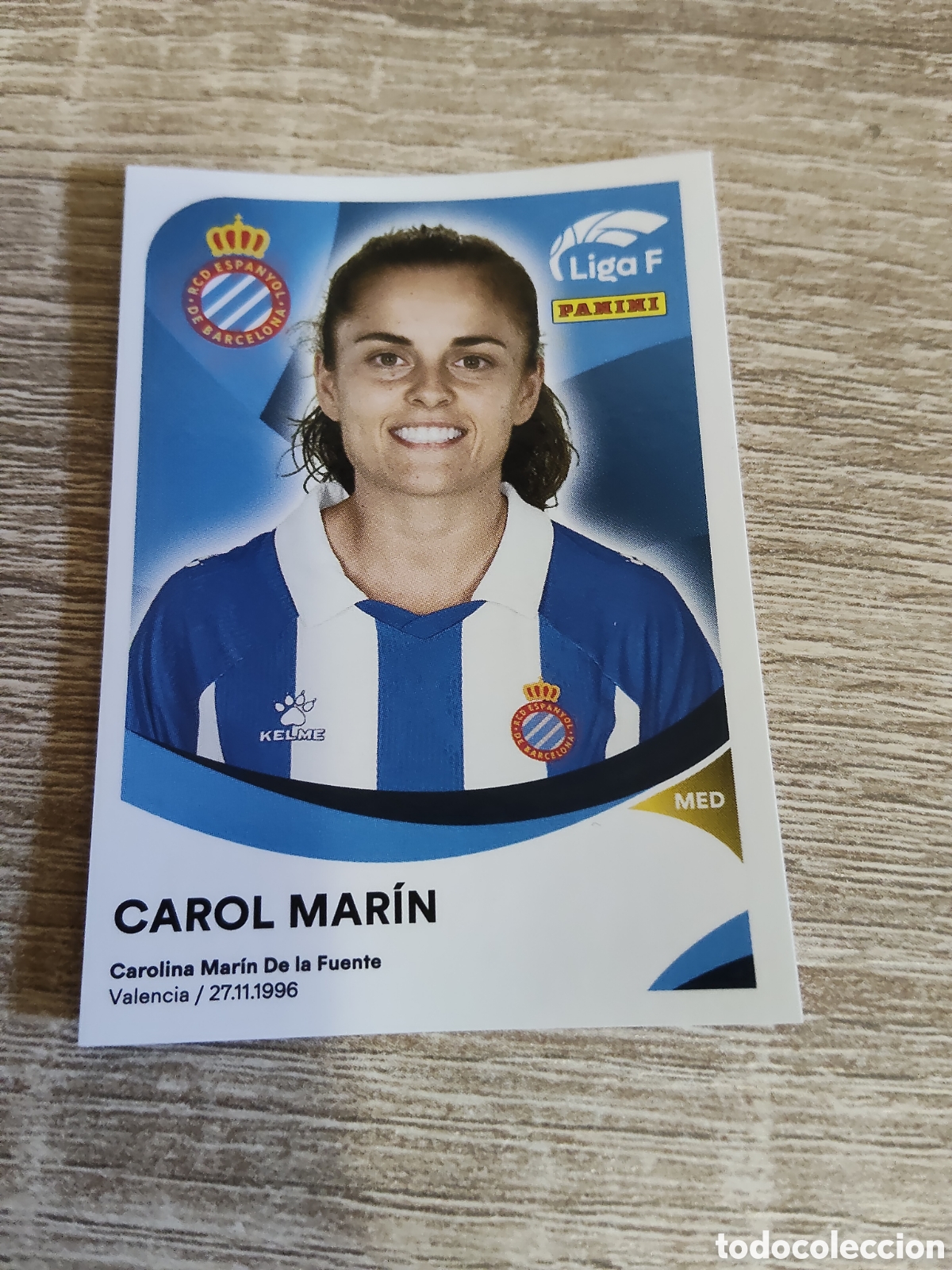 Figurine di Calcio: Panini liga F 2024 2025 24 25 152 1 Carol Mar&iacute;n Espanyol
