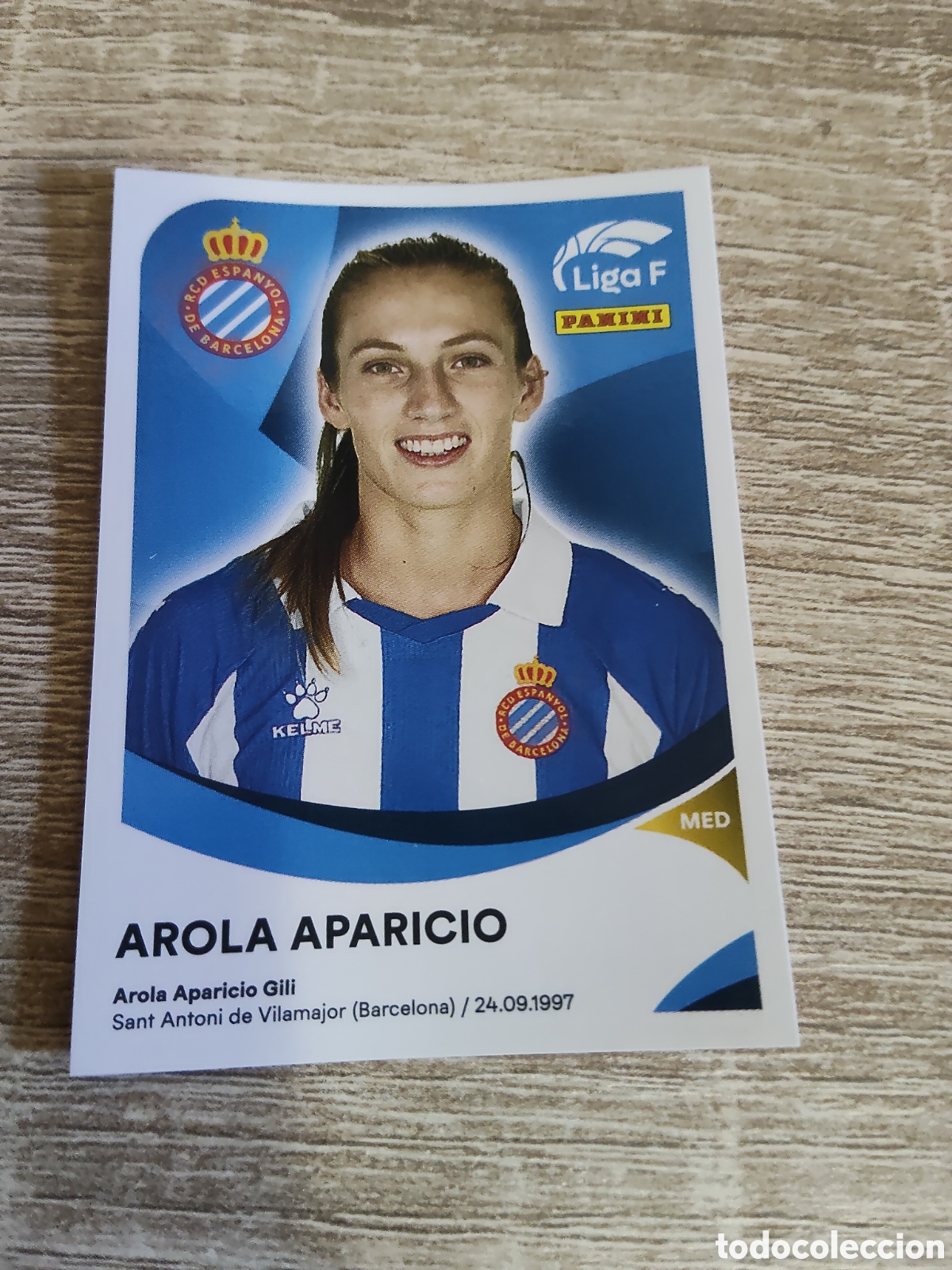 Figurine di Calcio: Panini liga F 2024 2025 24 25 156 Arola Aparicio Espanyol
