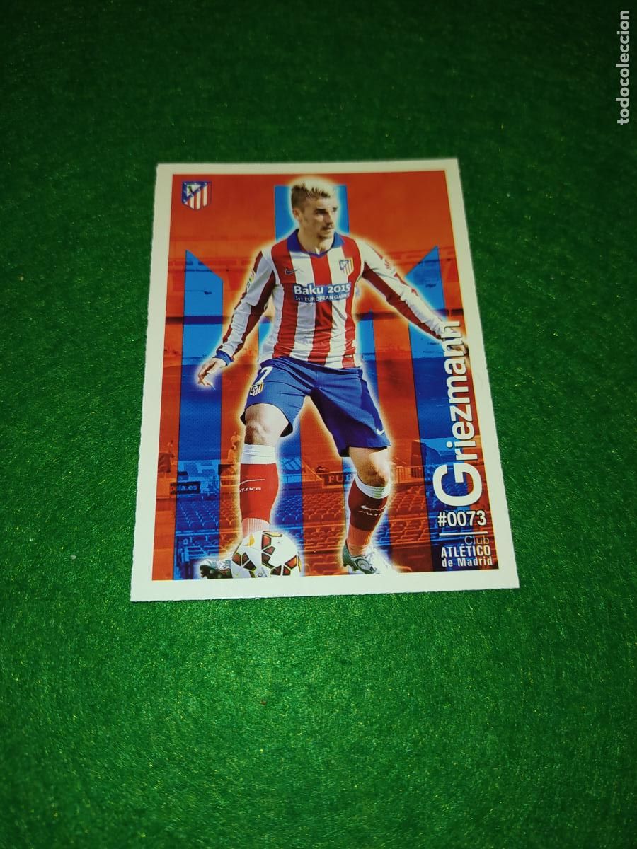 Figurine di Calcio: griezmann las fichas de la liga 2016 atletico de madrid