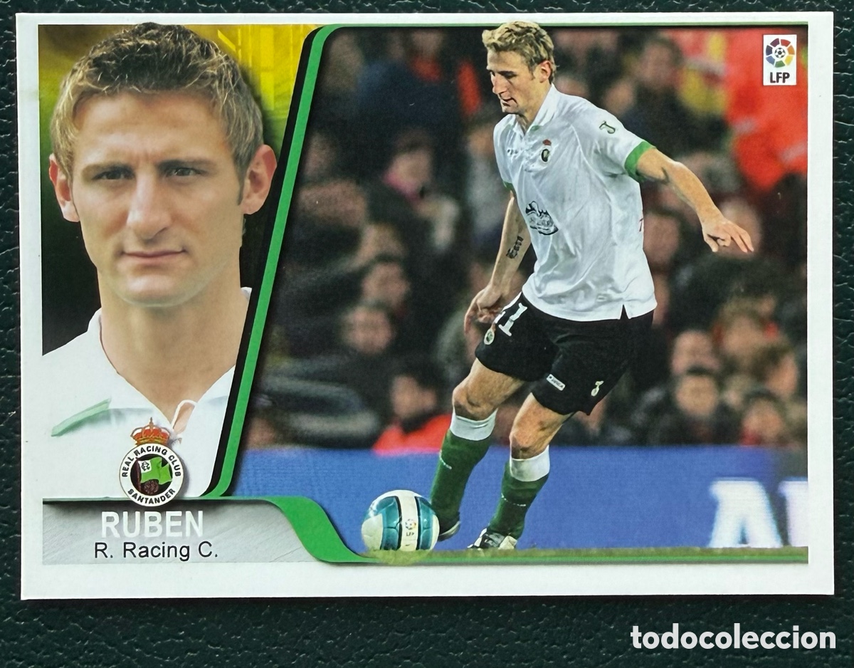 Figurine di Calcio: 169 RUBEN REAL RACING DE SANTANDER EDICIONES ESTADIO 2007 2008 07 08