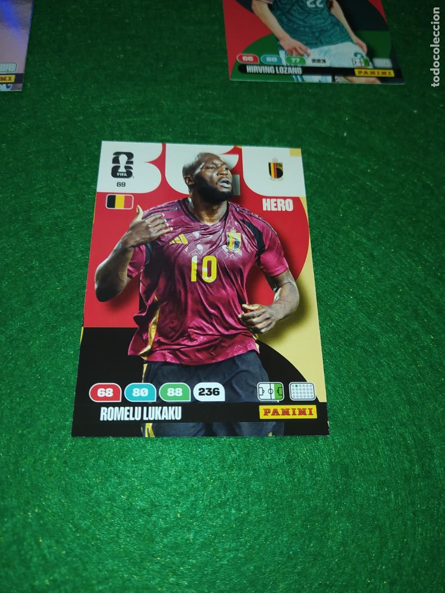 Football Stickers: adrenalyn mundial 2026 lukaku n&ordm; 69 belgica