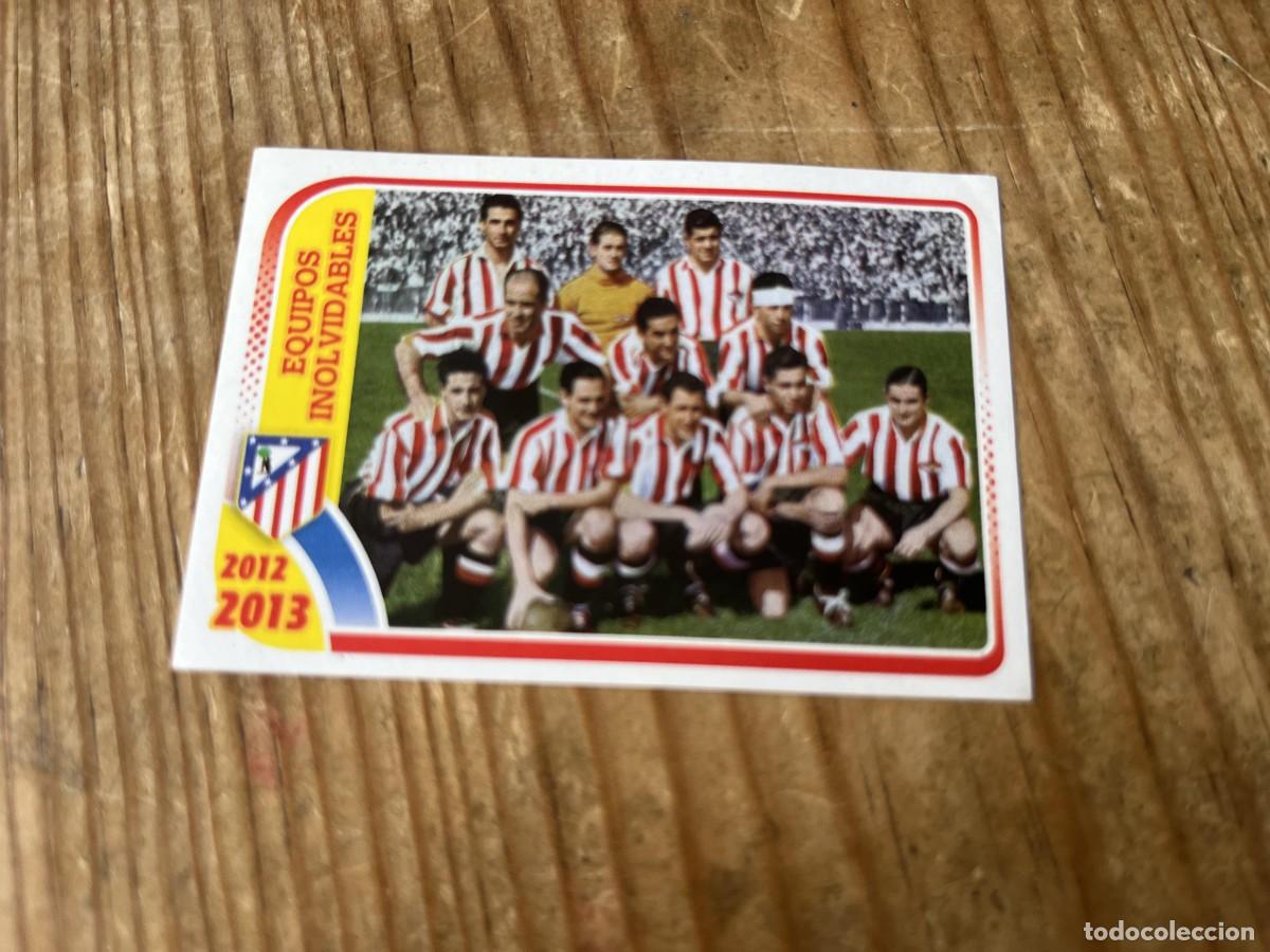 Cromos de F&uacute;tbol: CROMO SIN PEGAR NUNCA PEGADO COLECCION OFICIAL ATLETICO MADRID 2012 2013 ONCE ALINEACION # 194