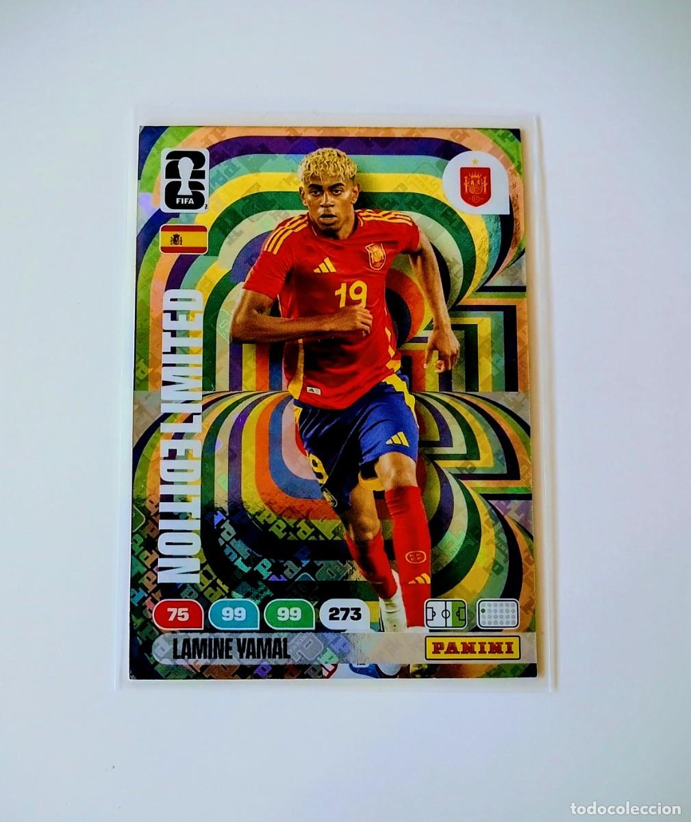 Cromos de F&uacute;tbol: ADRENALYN FIFA WORLD CUP 2026 LAMINE YAMAL LIMITED EDITION