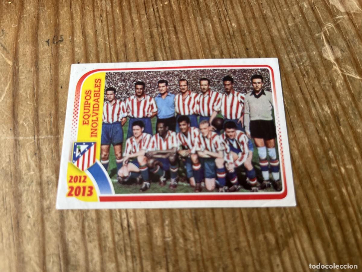 Cromos de F&uacute;tbol: CROMO SIN PEGAR NUNCA PEGADO COLECCION OFICIAL ATLETICO MADRID 2012 2013 ONCE ALINEACION # 195