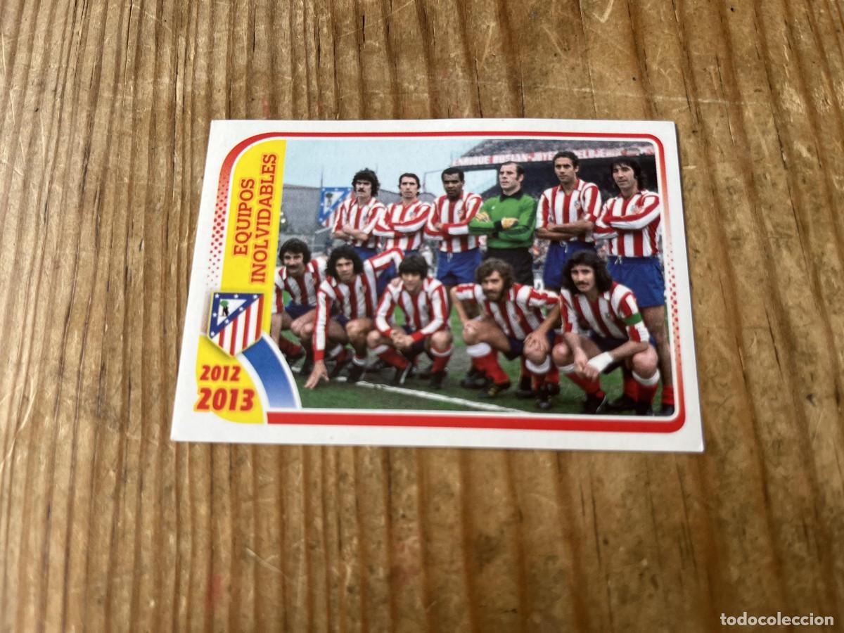 Cromos de F&uacute;tbol: CROMO SIN PEGAR NUNCA PEGADO COLECCION OFICIAL ATLETICO MADRID 2012 2013 ONCE ALINEACION # 197