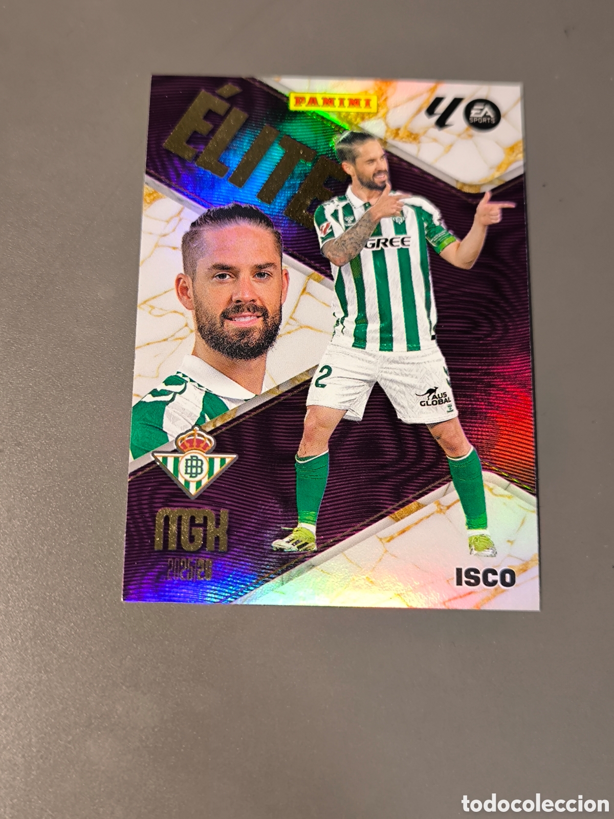Cromos de F&uacute;tbol: ISCO 7 Elite Real Betis Megacracks 25 26 MGK
