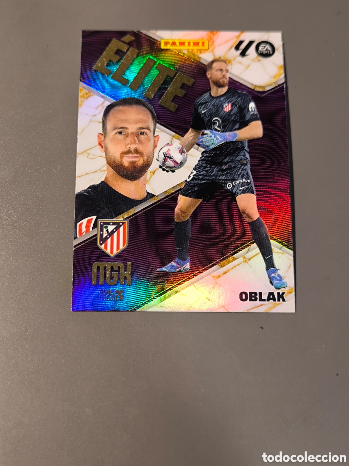 Cromos de F&uacute;tbol: OBLAK 14 Elite Atl&eacute;tico de Madrid Megacracks 25 26 MGK