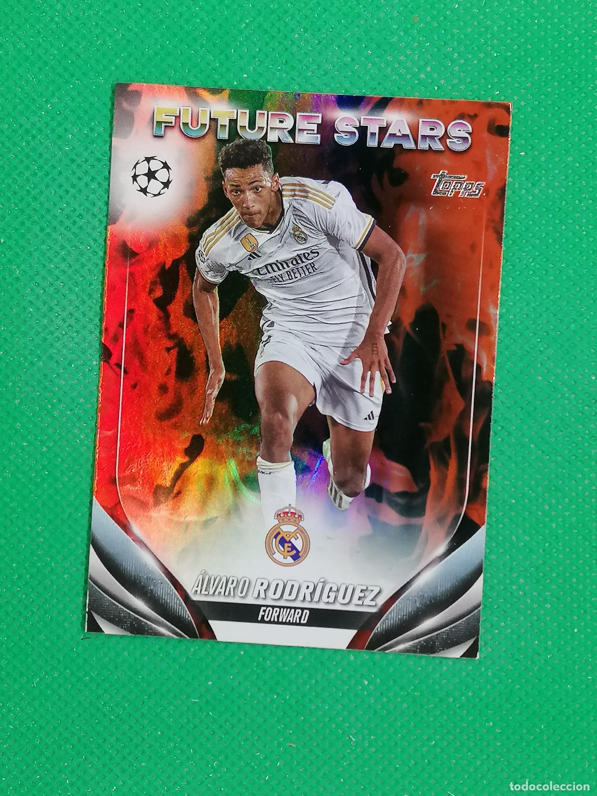 Cartes &agrave; collectionner de Football: 134 ALVARO RODRIGUEZ REAL MADRID FUTURE STARS INFERNO ⚽ TOPPS UCC FLAGSHIP 2023 2024 23 24 ⚽