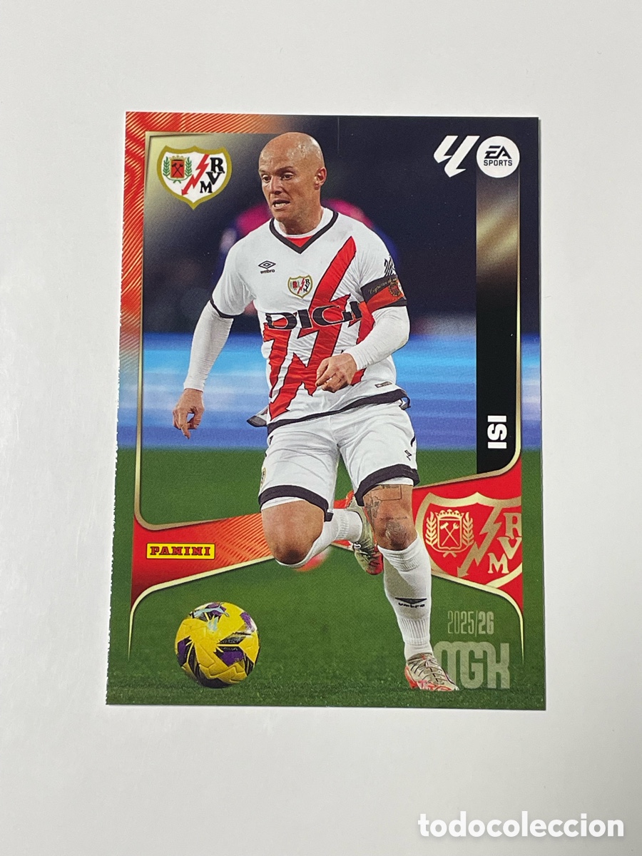 Cromos de F&uacute;tbol: Isi Rayo Vallecano Panini Megacracks 2025/26 #301